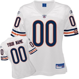 chicago bears women customized white jersey