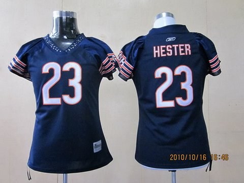 chicago bears womens jerseys 23 hester dark blue