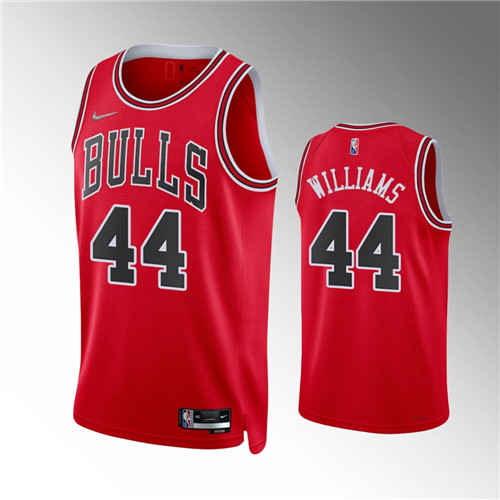 Chicago Bulls Patrick Williams 2021-22 75th Anniversary Diamond Icon Red stitched Jersey #44