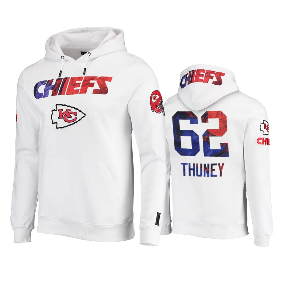 chiefs joe thuney white americana hoodie