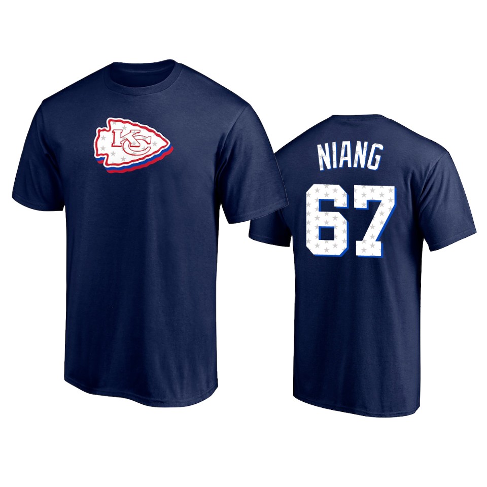 chiefs lucas niang navy 2021 independence day t shirt
