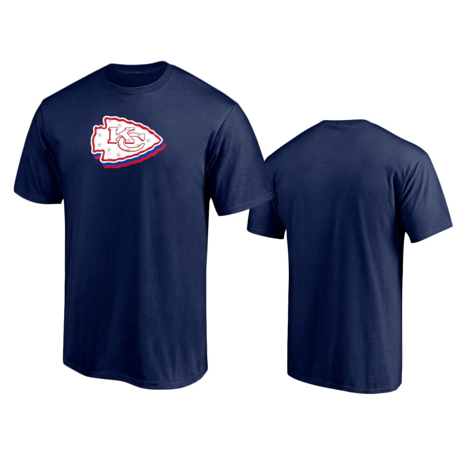 chiefs navy red white and team t shirt