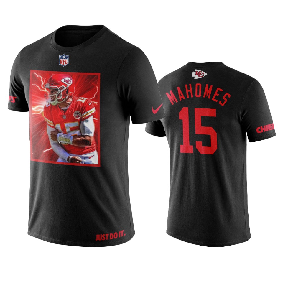 chiefs patrick mahomes black art print energy t shirt