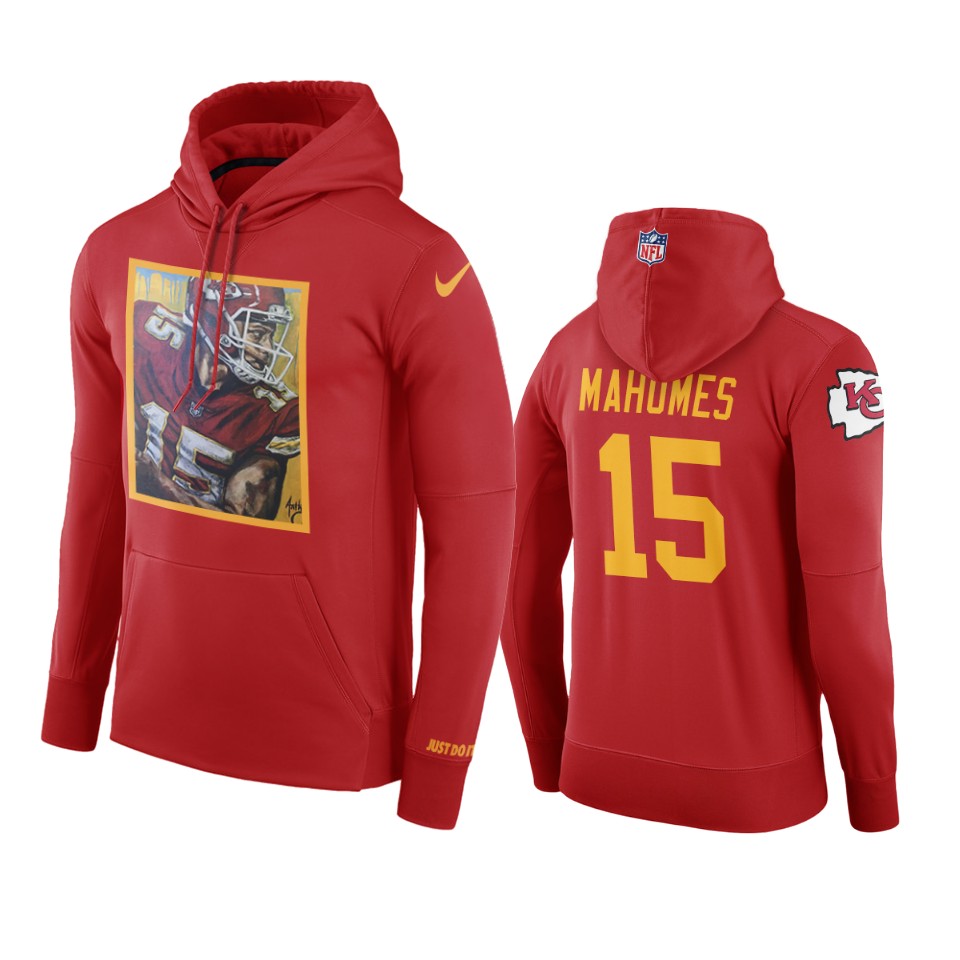 chiefs patrick mahomes red designer hoodie
