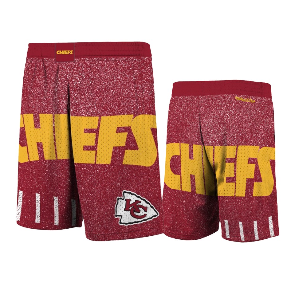 chiefs red jumbotron shorts