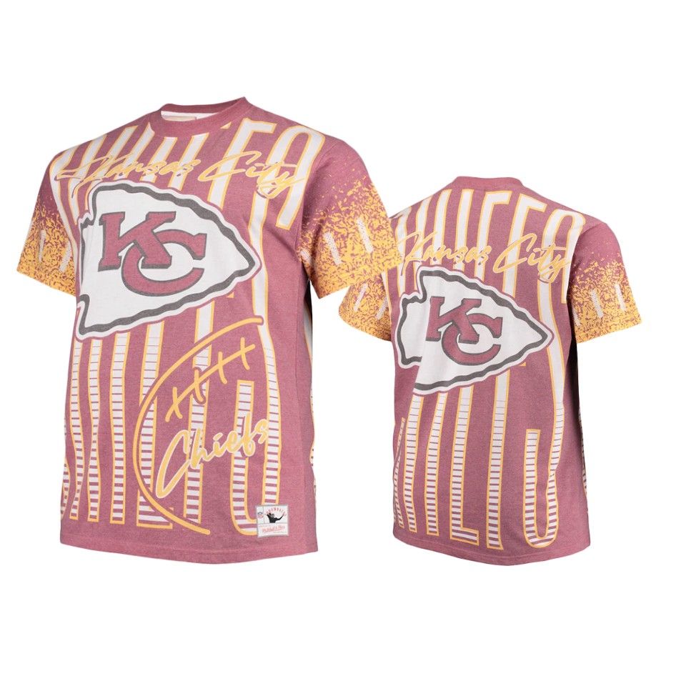 chiefs red jumbotron t shirt