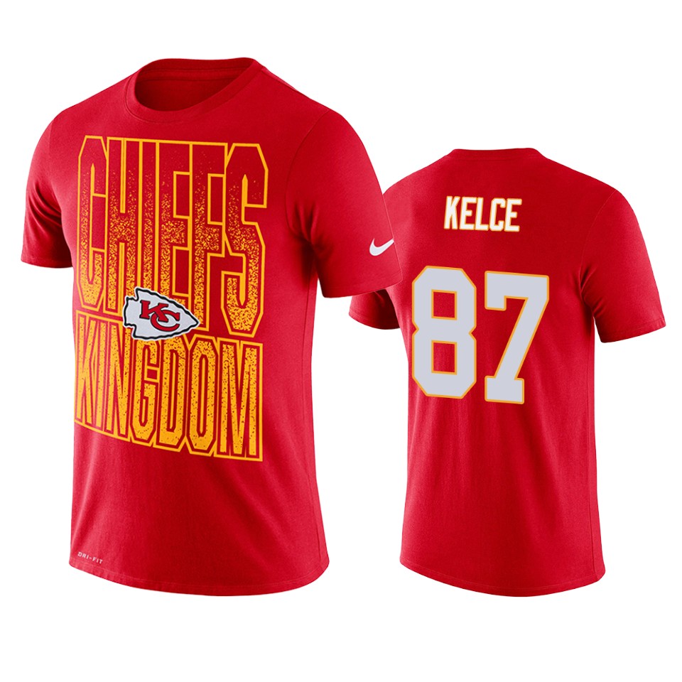 chiefs travis kelce red local verbiage performance t shirt