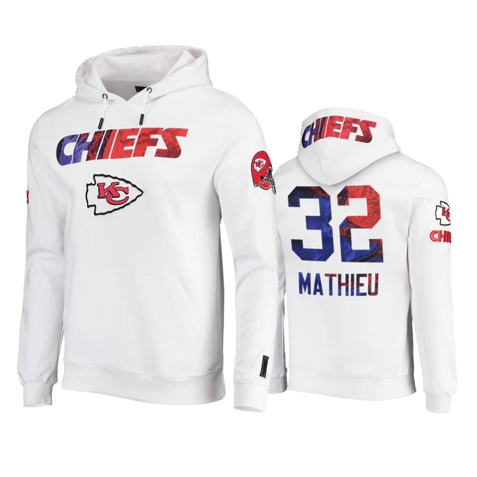 chiefs tyrann mathieu white americana hoodie