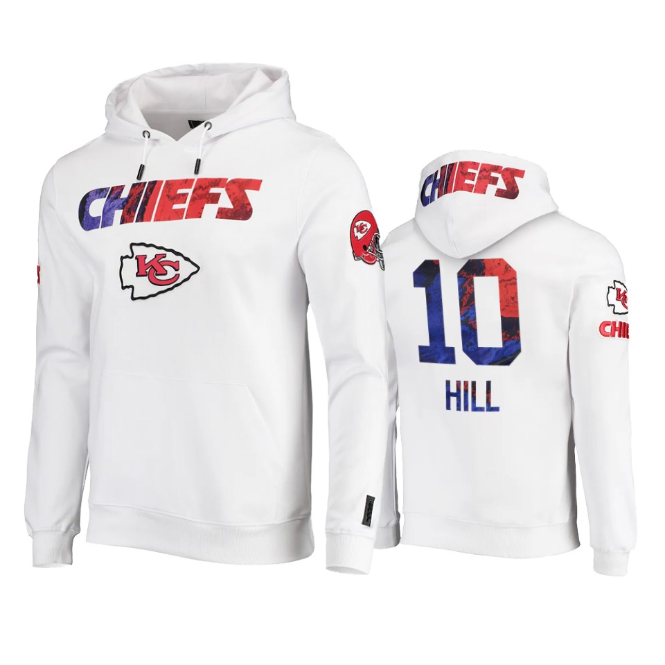 chiefs tyreek hill white americana hoodie