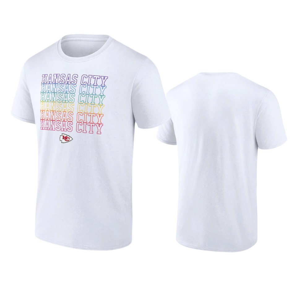chiefs white city pride logo t shirt