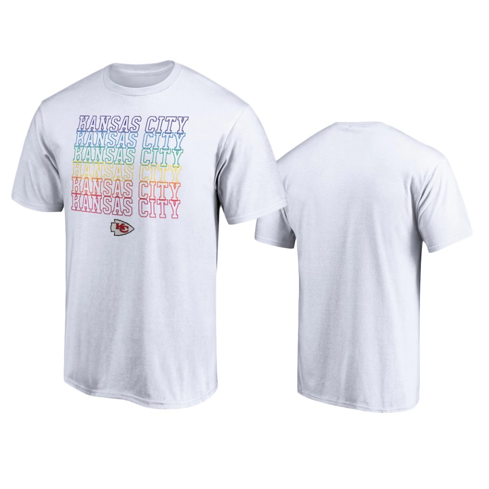 chiefs white city pride t shirt
