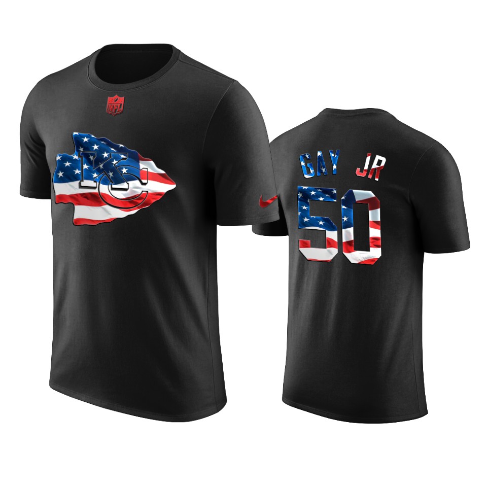 chiefs willie gay jr. black 2020 independence day t shirt