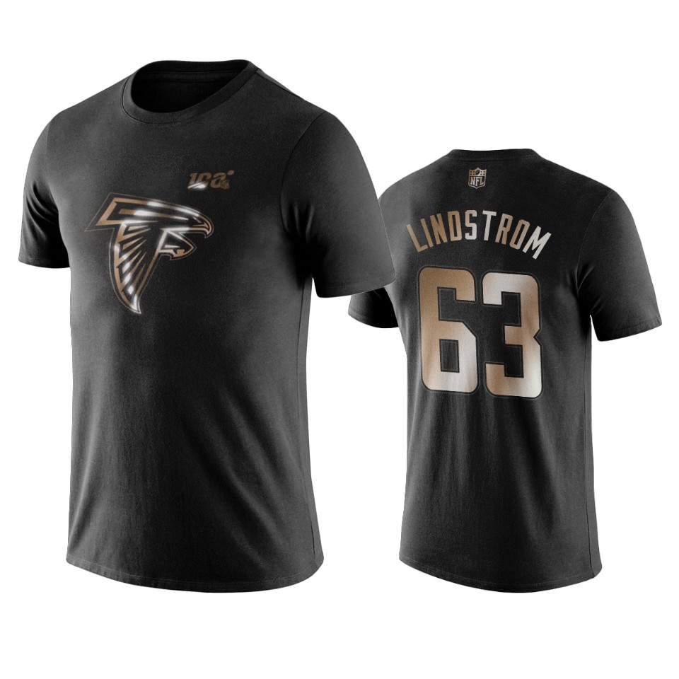 chris-lindstrom-falcons-black-golden-100th-season-t-shirt