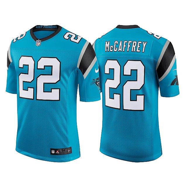 christian-mccaffrey-classic-limited-panthers-blue-jersey-middle
