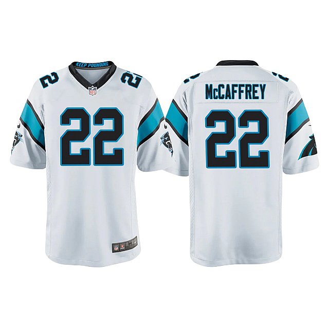 christian-mccaffrey-game-youth-white-jersey-middle