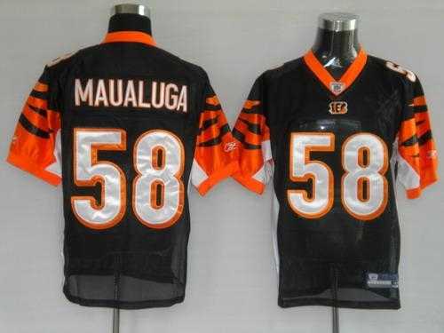 cincinnati bengals 58 maualuga black jerseys