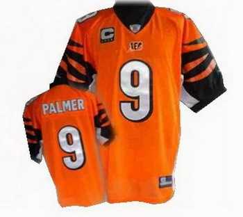 cincinnati bengals 9 carson palmer orang c patch jerseys