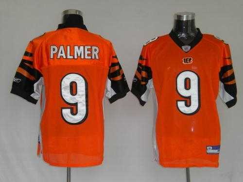 cincinnati bengals 9 carson palmer orange jerseys