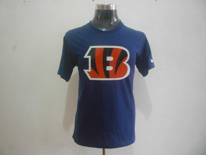 cincinnati bengals sideline legend authentic logo t-shirt d.blue