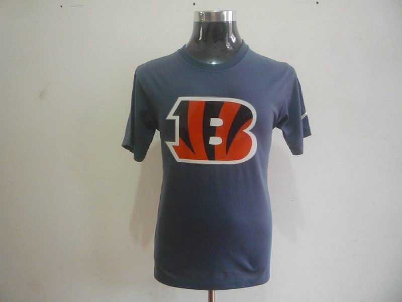 cincinnati bengals sideline legend authentic logo t-shirt grey