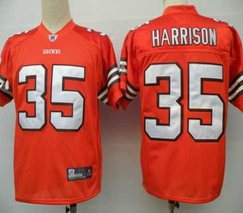 cleveland browns 35 jerome harrison orange jersey