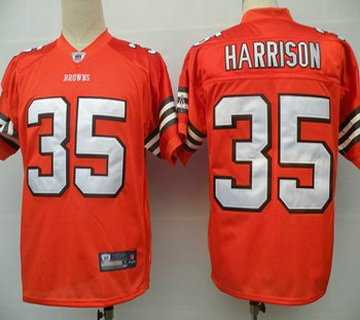 cleveland browns 35 jerome harrison orange jerseys