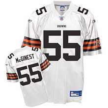 cleveland browns 55 willie mcginest white jerseys