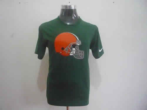 cleveland browns sideline legend authentic logo dri-fit t-shirt green2