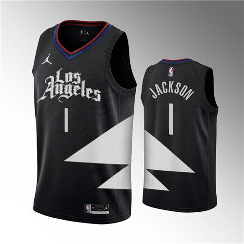 Los Angeles Clippers Reggie Jackson 2022-23 Swingman stitched Jersey #1