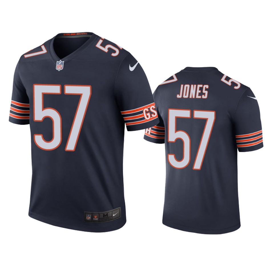 color rush legend bears christian jones navy jersey