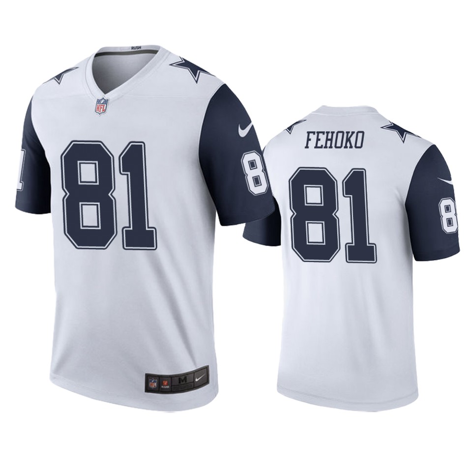 color rush legend cowboys simi fehoko white jersey