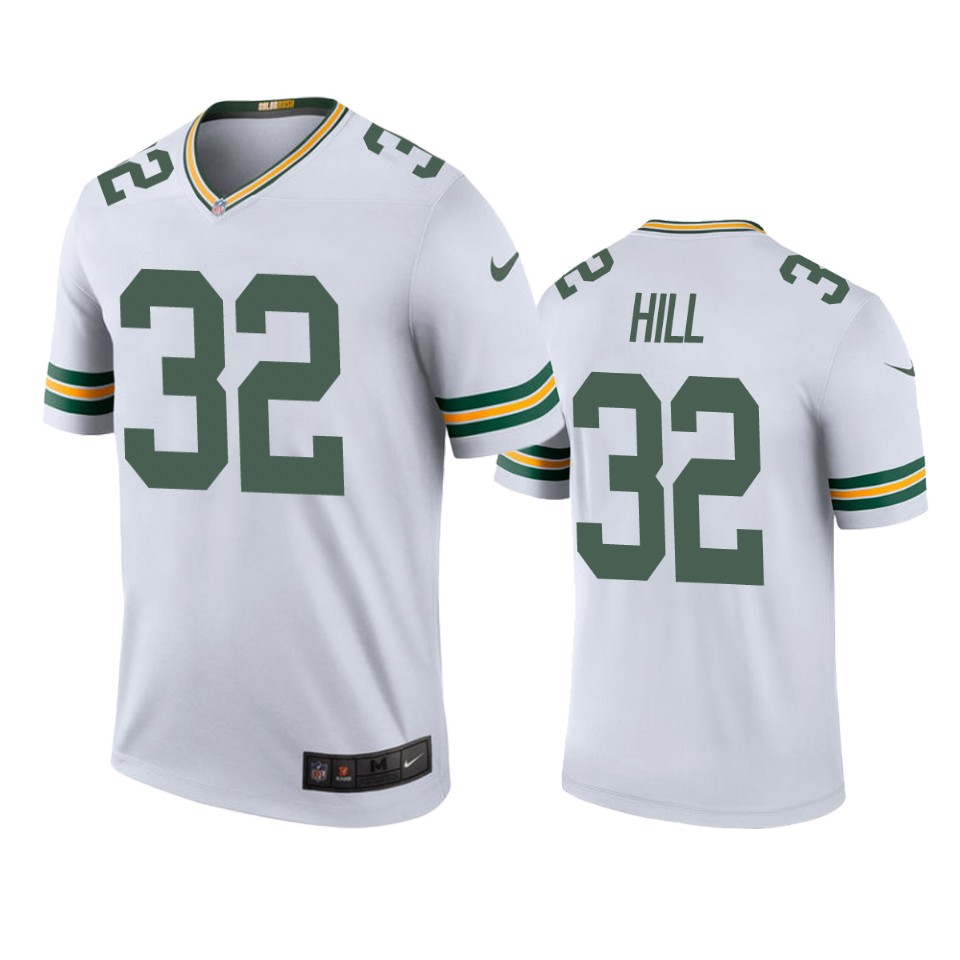 color rush legend packers kylin hill white jersey