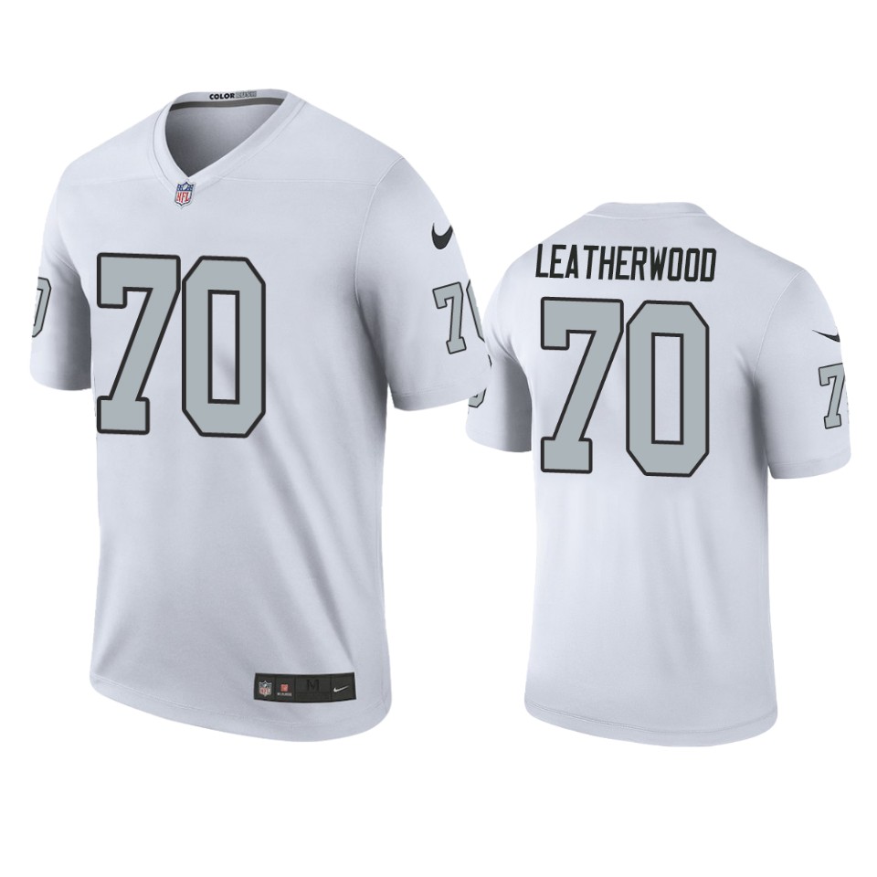 color rush legend raiders alex leatherwood white jersey