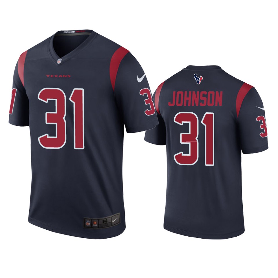 color rush legend texans david johnson navy jersey