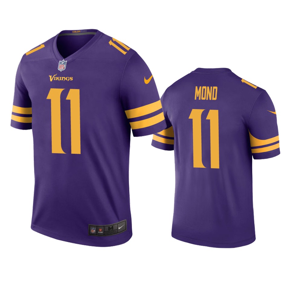 color rush legend vikings kellen mond purple jersey