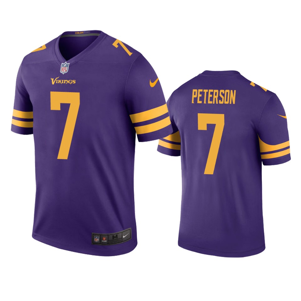color rush legend vikings patrick peterson purple jersey