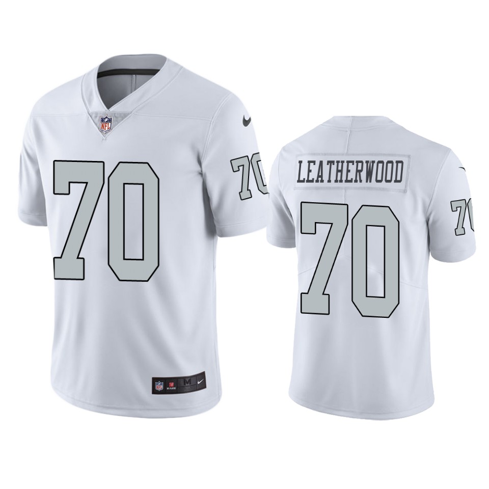 color rush limited alex leatherwood raiders white jersey