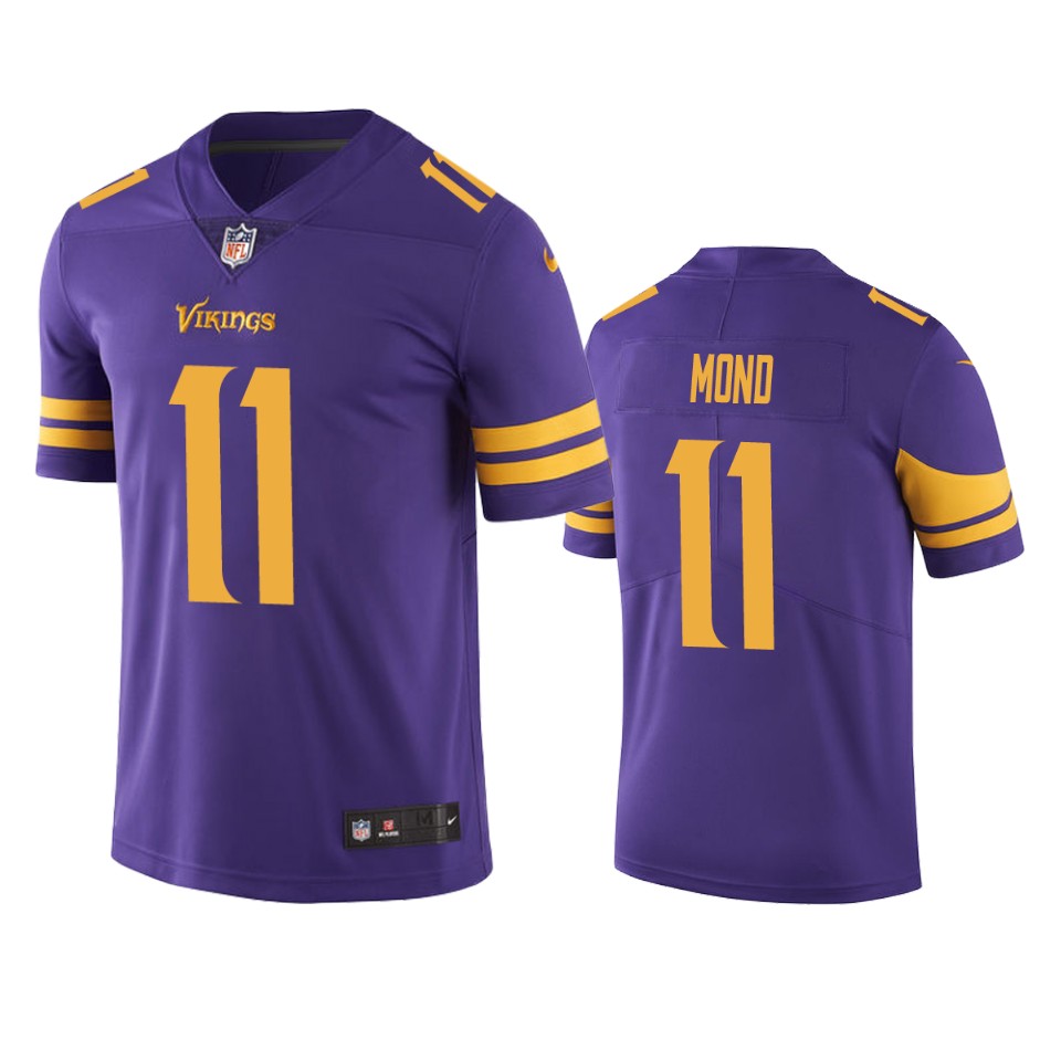 color rush limited kellen mond vikings purple jersey