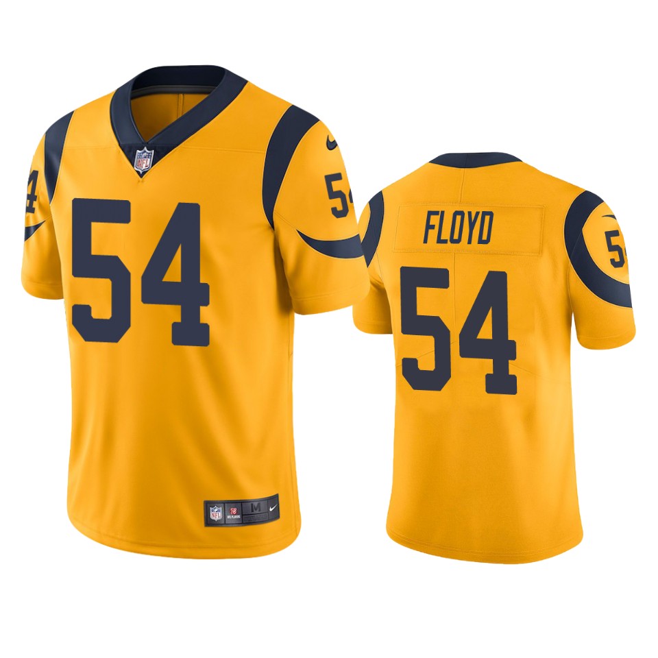 color rush limited leonard floyd rams gold jersey