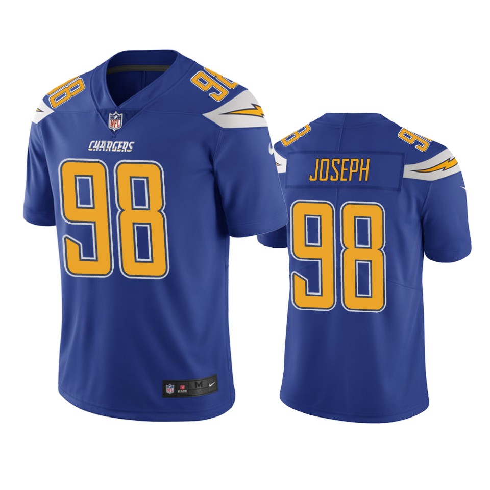 color rush limited linval joseph chargers royal jersey