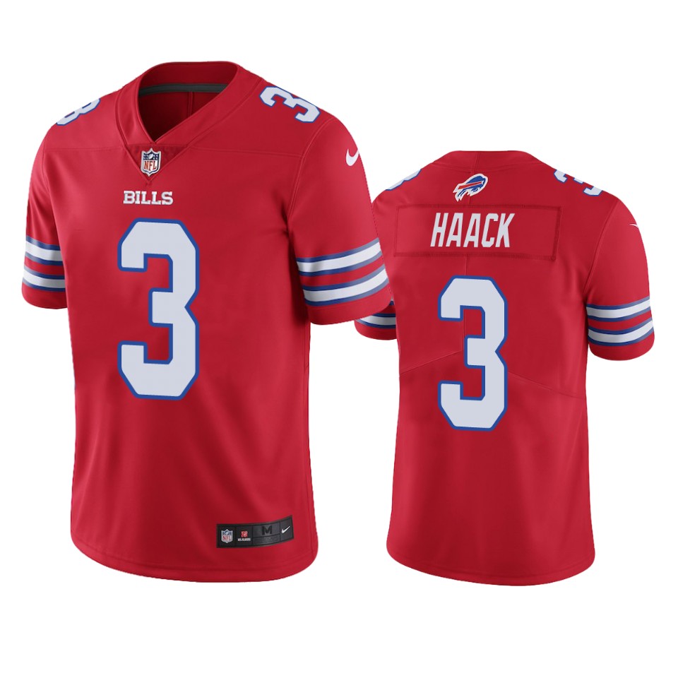 color rush limited matt haack bills red jersey