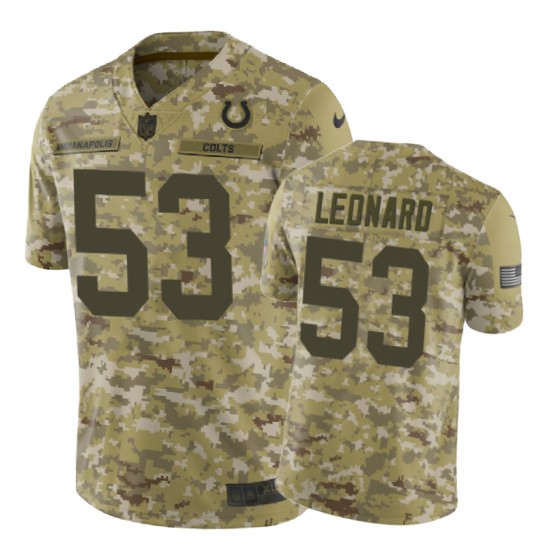 colts 53 darius leonard 2018 salute to service jersey