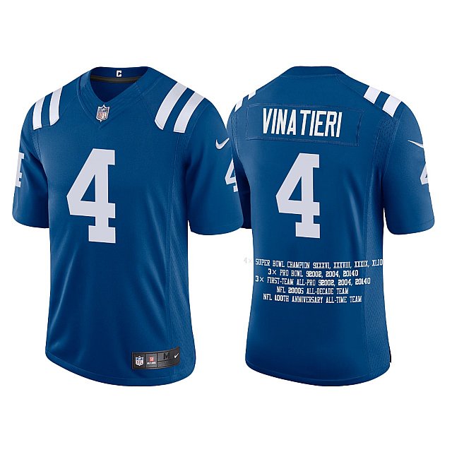 colts-adam-vinatieri-career-highlights-awards-royal-vapor-limited-jersey-middle