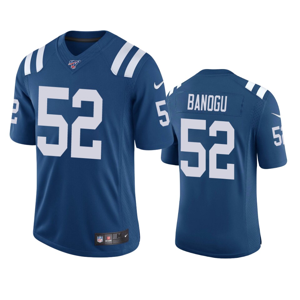 colts ben banogu royal limited 100th season jersey
