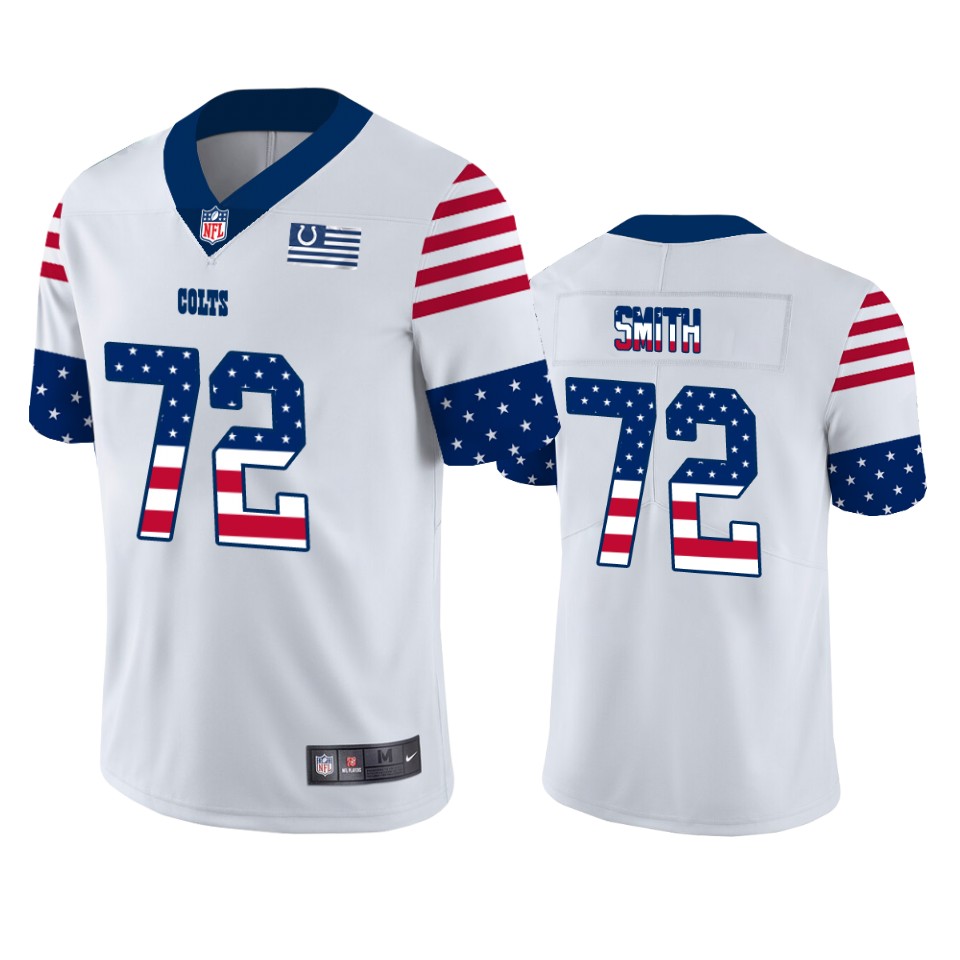 colts braden smith white independence day vapor jersey