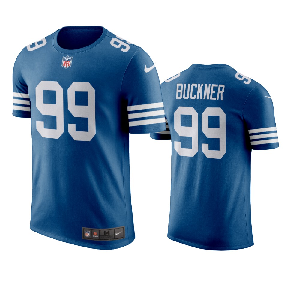 colts deforest buckner royal throwback name number t shirt