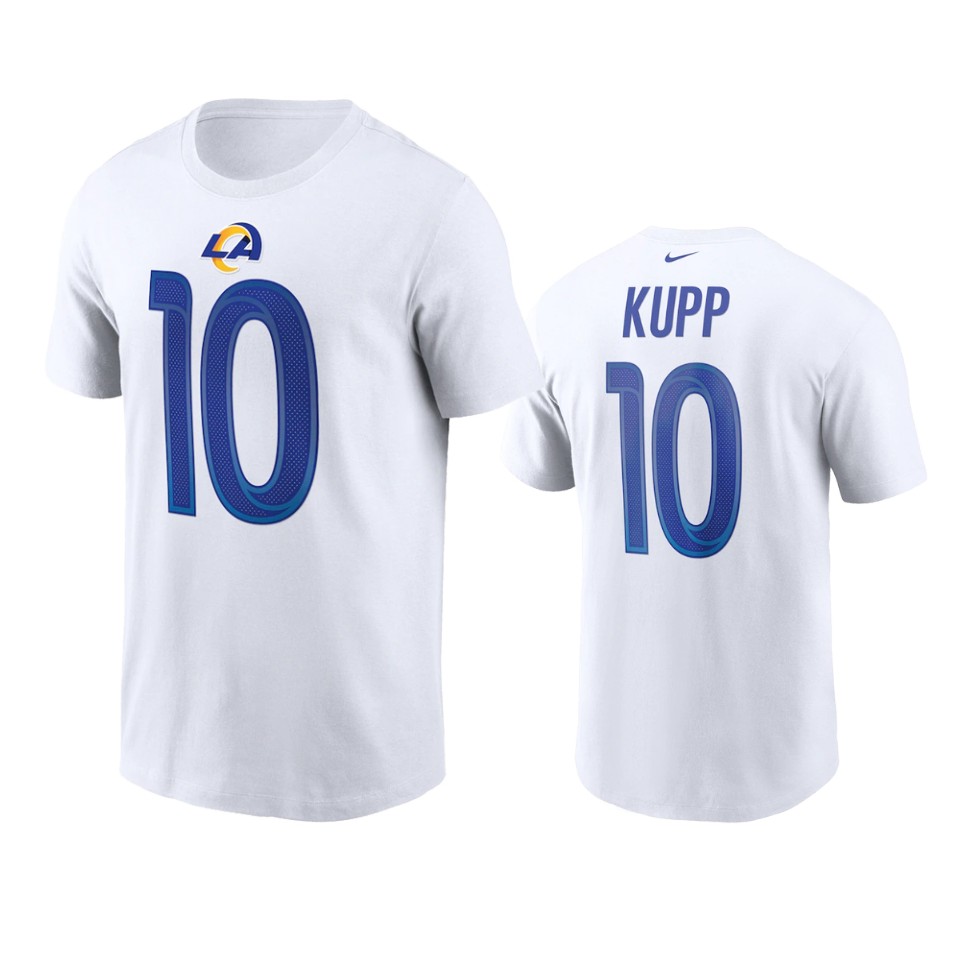 cooper kupp rams white t shirt