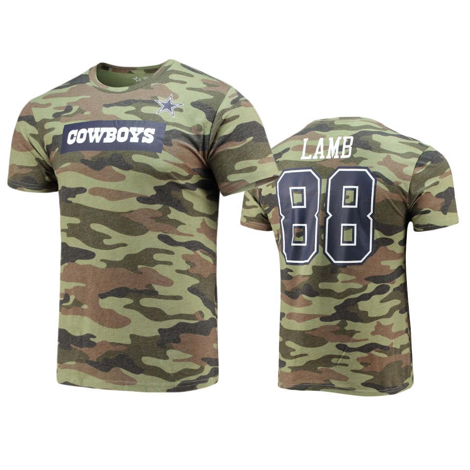 cowboys ceedee lamb camo caudron t shirt