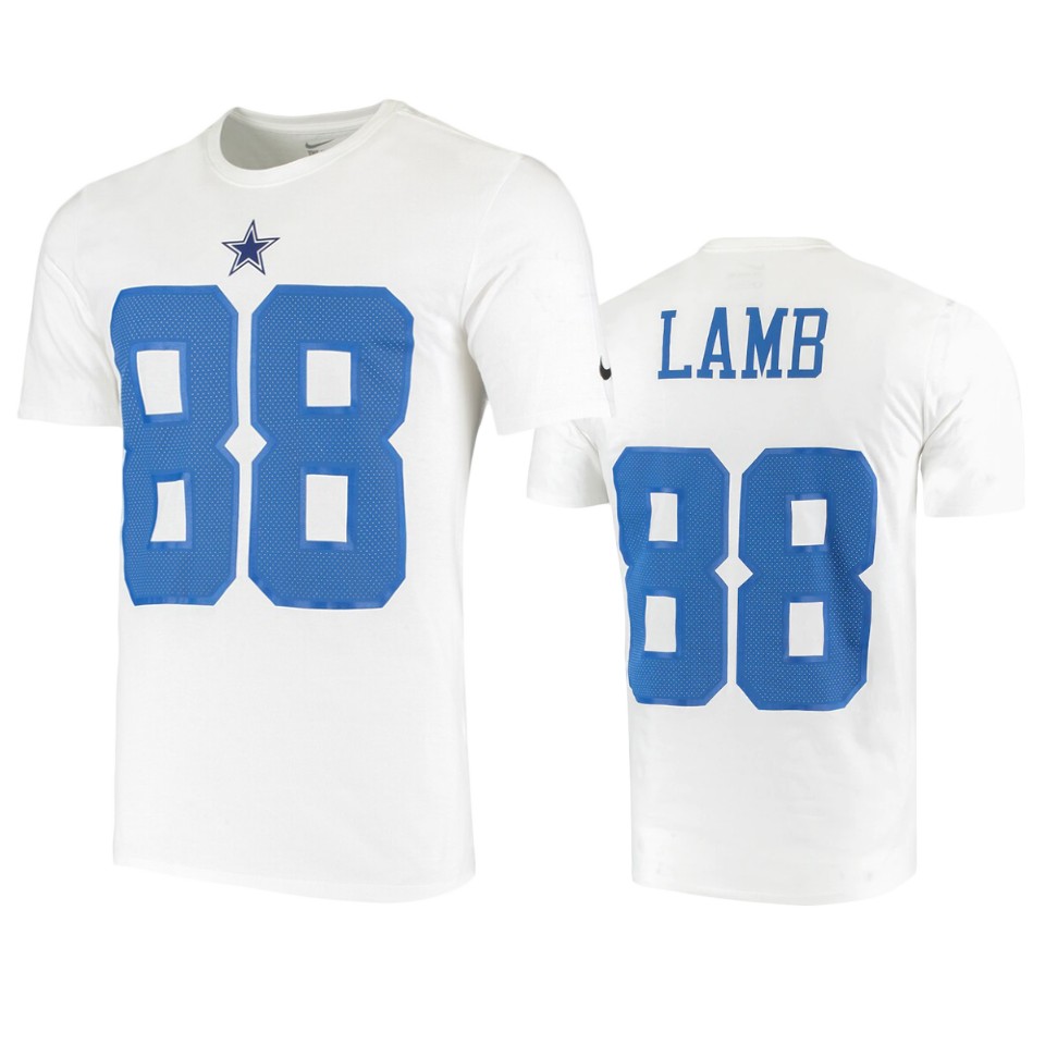 cowboys ceedee lamb nikewhite t shirt