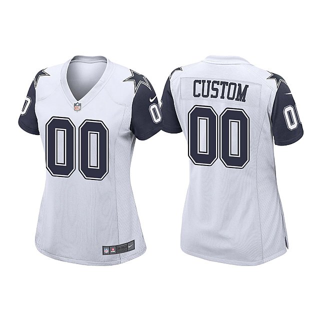 cowboys-custom-alternate-game-women-white-jersey-middle